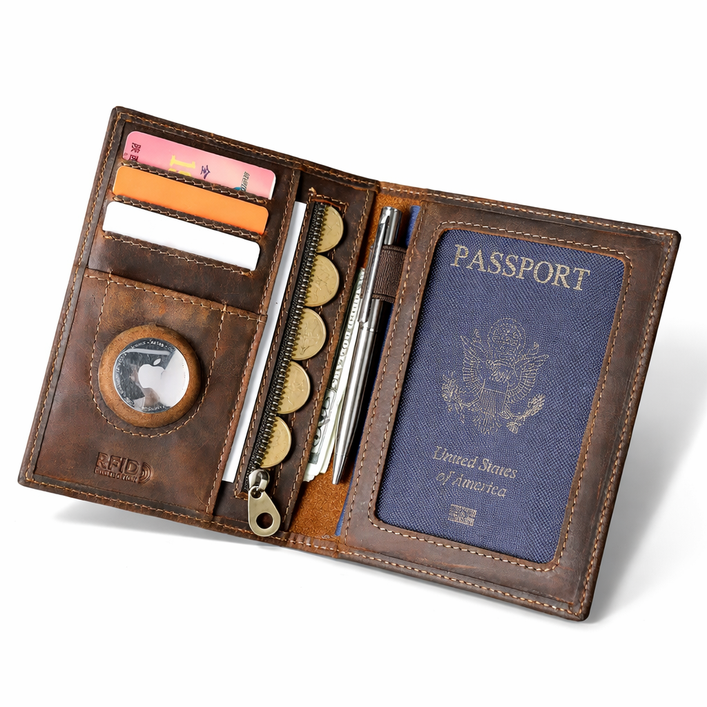Leather Passport Holder