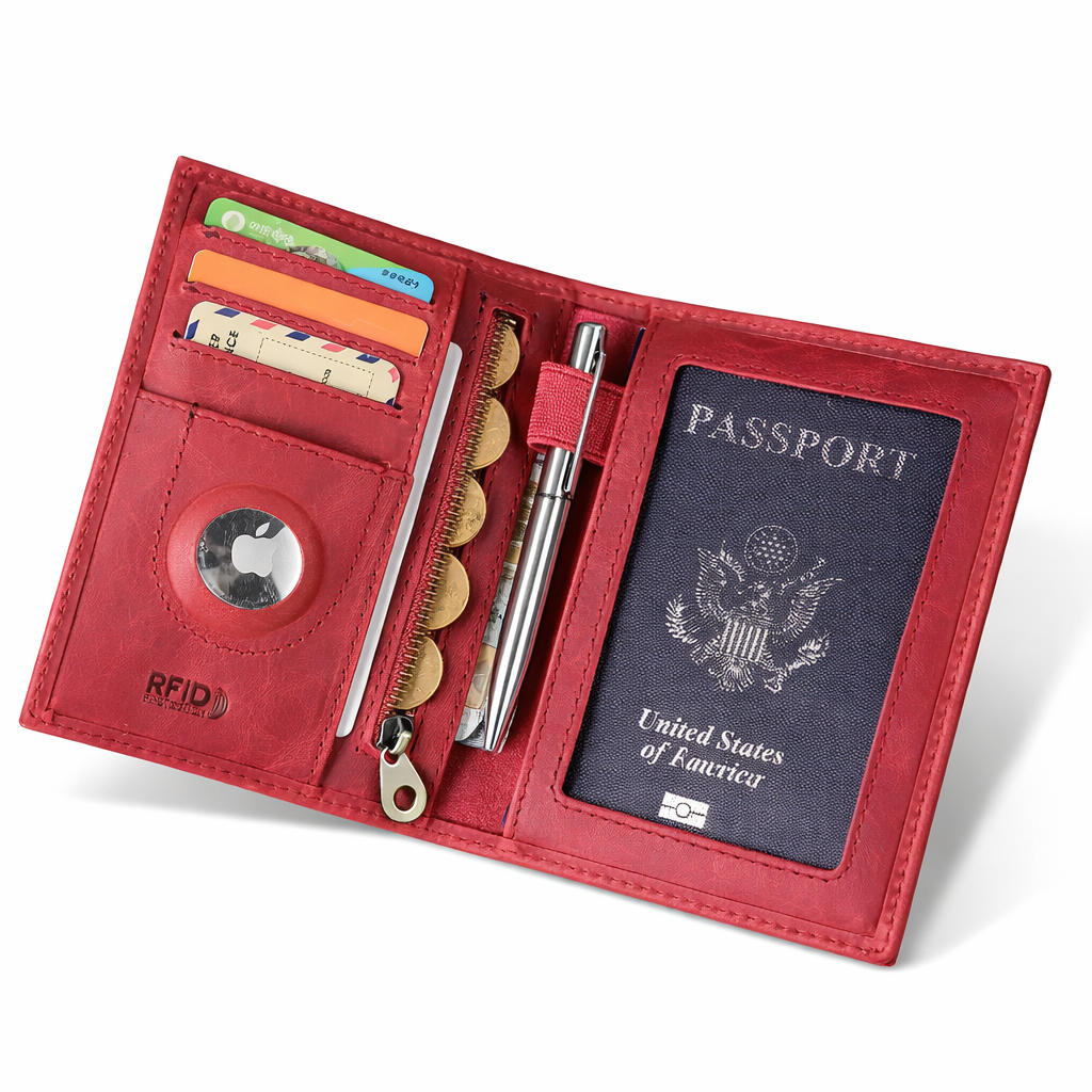 Leather Passport Holder